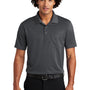 Sport-Tek Mens RacerMesh Moisture Wicking Short Sleeve Polo Shirt w/ Pocket - Graphite Grey