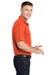 Sport-Tek ST650 Mens Sport-Wick Moisture Wicking Short Sleeve Polo Shirt Orange Side