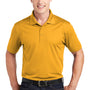 Sport-Tek Mens Sport-Wick Moisture Wicking Short Sleeve Polo Shirt - Gold