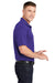 Sport-Tek ST650 Mens Sport-Wick Moisture Wicking Short Sleeve Polo Shirt Purple Side