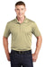 Sport-Tek ST650 Mens Sport-Wick Moisture Wicking Short Sleeve Polo Shirt Vegas Gold Front