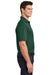 Sport-Tek ST651 Mens Sport-Wick Moisture Wicking Short Sleeve Polo Shirt w/ Pocket Forest Green Side