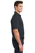 Sport-Tek ST651 Mens Sport-Wick Moisture Wicking Short Sleeve Polo Shirt w/ Pocket Iron Grey Side