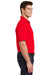 Sport-Tek ST651 Mens Sport-Wick Moisture Wicking Short Sleeve Polo Shirt w/ Pocket Red Side