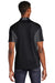 Sport-Tek ST655 Mens Sport-Wick Moisture Wicking Short Sleeve Polo Shirt Black/Grey Back
