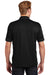 Sport-Tek ST659 Mens Sport-Wick Moisture Wicking Short Sleeve Polo Shirt Black Back