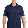 Sport-Tek Mens Sport-Wick Moisture Wicking Short Sleeve Polo Shirt - True Navy Blue