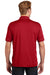 Sport-Tek ST659 Mens Sport-Wick Moisture Wicking Short Sleeve Polo Shirt Red Back
