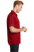Sport-Tek ST659 Mens Sport-Wick Moisture Wicking Short Sleeve Polo Shirt Red Side