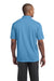 Sport-Tek ST680 Mens Micro-Mesh Moisture Wicking Short Sleeve Polo Shirt Carolina Blue Back