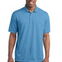 Sport-Tek Mens Micro-Mesh Moisture Wicking Short Sleeve Polo Shirt - Carolina Blue