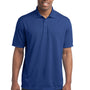 Sport-Tek Mens Micro-Mesh Moisture Wicking Short Sleeve Polo Shirt - True Royal Blue