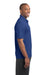 Sport-Tek ST680 Mens Micro-Mesh Moisture Wicking Short Sleeve Polo Shirt Royal Blue Side