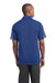 Sport-Tek ST685 Mens Micro-Mesh Moisture Wicking Short Sleeve Polo Shirt Royal Blue Back
