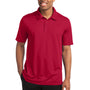 Sport-Tek Mens Active Mesh Moisture Wicking Short Sleeve Polo Shirt - True Red