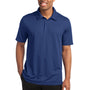 Sport-Tek Mens Active Mesh Moisture Wicking Short Sleeve Polo Shirt - True Royal Blue