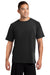 Sport-Tek ST700 Mens Ultimate Performance Moisture Wicking Short Sleeve Crewneck T-Shirt Black Front