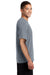 Sport-Tek ST700 Mens Ultimate Performance Moisture Wicking Short Sleeve Crewneck T-Shirt Heather Grey Side
