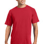 Sport-Tek Mens Ultimate Performance Moisture Wicking Short Sleeve Crewneck T-Shirt - True Red
