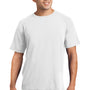 Sport-Tek Mens Ultimate Performance Moisture Wicking Short Sleeve Crewneck T-Shirt - White
