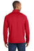 Sport-Tek ST850 Mens Sport-Wick Moisture Wicking 1/4 Zip Sweatshirt Red Back