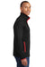 Sport-Tek ST853 Mens Sport-Wick Moisture Wicking Full Zip Jacket Black/Red Side