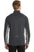 Sport-Tek ST854 Mens Sport-Wick Moisture Wicking 1/4 Zip Sweatshirt Charcoal Grey/Heather Charcoal Grey Back