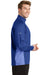 Sport-Tek ST854 Mens Sport-Wick Moisture Wicking 1/4 Zip Sweatshirt Royal Blue/Heather Royal Blue Side