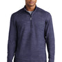 Sport-Tek Mens Sport-Wick Moisture Wicking 1/4 Zip Sweatshirt - True Navy Blue