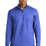 Sport-Tek Mens Sport-Wick Moisture Wicking 1/4 Zip Sweatshirt - True Royal Blue