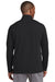 Sport-Tek ST860 Mens Sport-Wick Moisture Wicking 1/4 Zip Sweatshirt Black Back