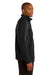 Sport-Tek ST970 Mens Water Resistant Full Zip Jacket Black/Grey Side