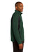 Sport-Tek ST970 Mens Water Resistant Full Zip Jacket Forest Green/Black Side