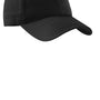Sport-Tek Mens Dry Zone Moisture Wicking Adjustable Hat - Black