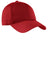 Sport-Tek STC10 Mens Dry Zone Moisture Wicking Adjustable Hat Red Front