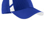 Sport-Tek Mens Dry Zone Moisture Wicking Adjustable Hat - True Royal Blue/White