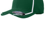Sport-Tek Mens Moisture Wicking Stretch Fit Hat - Forest Green/White