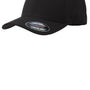 Sport-Tek Mens Moisture Wicking Stretch Fit Hat - Black