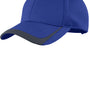 Sport-Tek Mens Moisture Wicking Adjustable Hat - True Royal Blue/Graphite Grey
