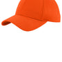 Sport-Tek Mens Moisture Wicking Adjustable Hat - Neon Orange