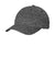 Sport-Tek STC34 Mens Adjustable Hat Grey Black Electric Front