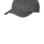 Sport-Tek Mens Adjustable Hat - Grey Black Electric
