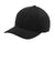 Sport-Tek STC40 Mens Stretch Fit Hat Black Front