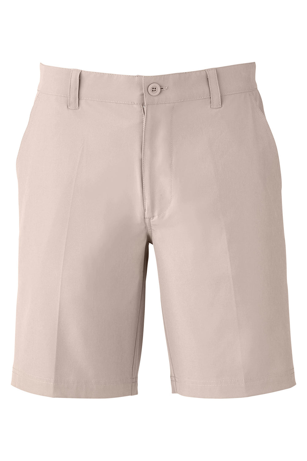Swannies Golf SWS700 Mens Sully Shorts w/ Pockets Tan Flat Front