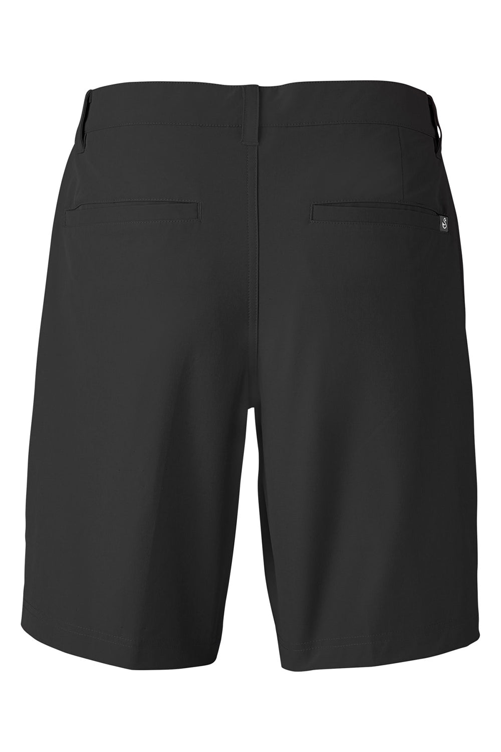 Swannies Golf SWS700 Mens Sully Shorts w/ Pockets Black Flat Back