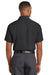 Red Kap SY60 Mens Moisture Wicking Short Sleeve Button Down Shirt w/ Double Pockets Black Back