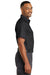 Red Kap SY60 Mens Moisture Wicking Short Sleeve Button Down Shirt w/ Double Pockets Black Side