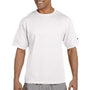 Champion Mens Heritage Short Sleeve Crewneck T-Shirt - White