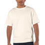 Champion Mens Heritage Short Sleeve Crewneck T-Shirt - Natural