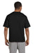 Champion T2102 Mens Heritage Short Sleeve Crewneck T-Shirt Black Back